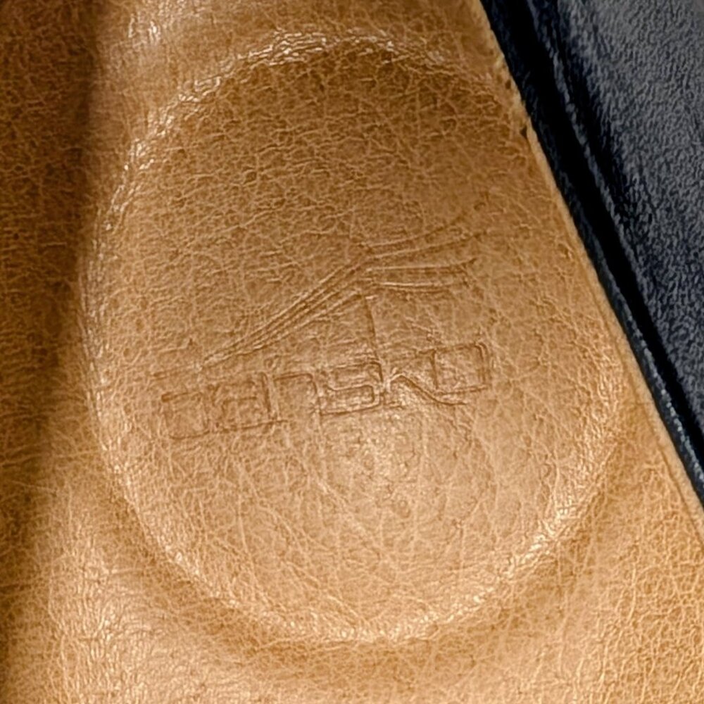 Dansko Larisa Navy Milled Nappa Flat - Picture 5 of 16